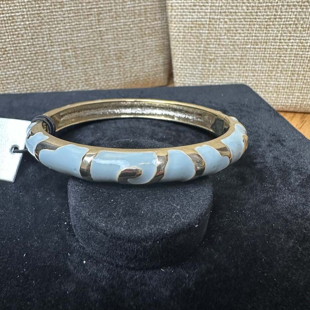 Sequin Nordstrom Multicolor Gold Tone Statement Enamel Bangle Bracelet # 426